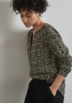 Blouse à motifs
