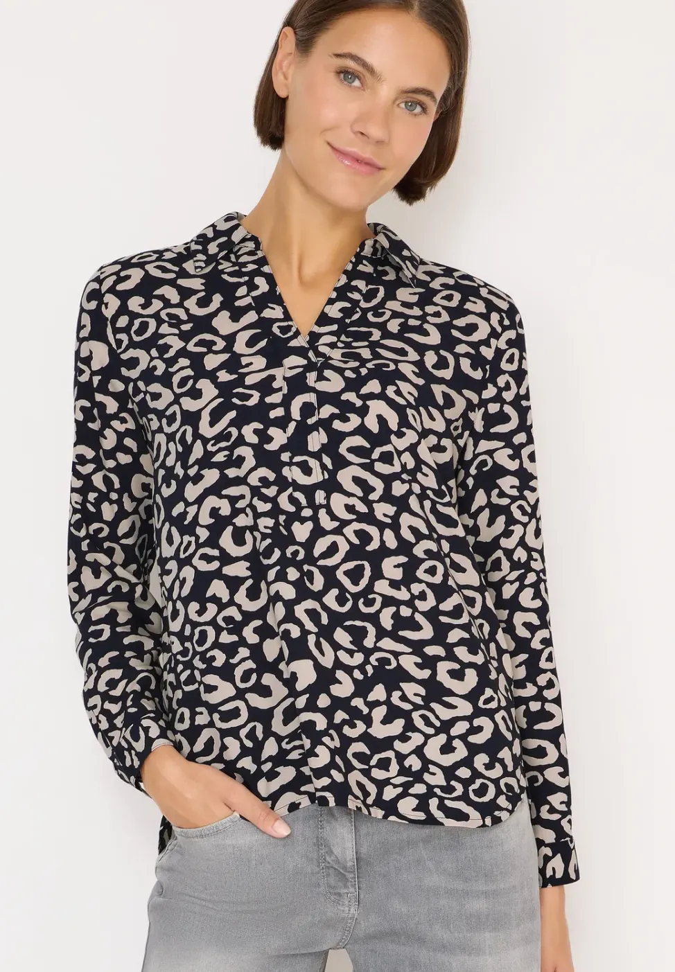 Blouse à motifs