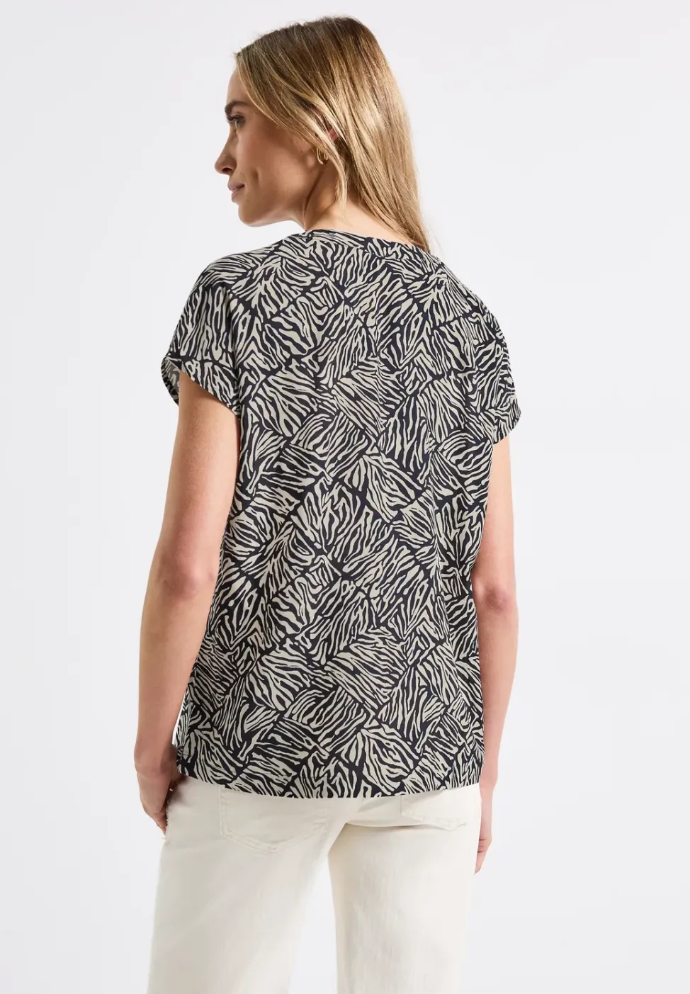 Blouse à motifs