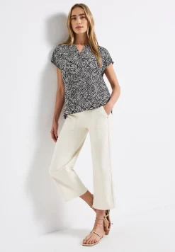 Blouse à motifs