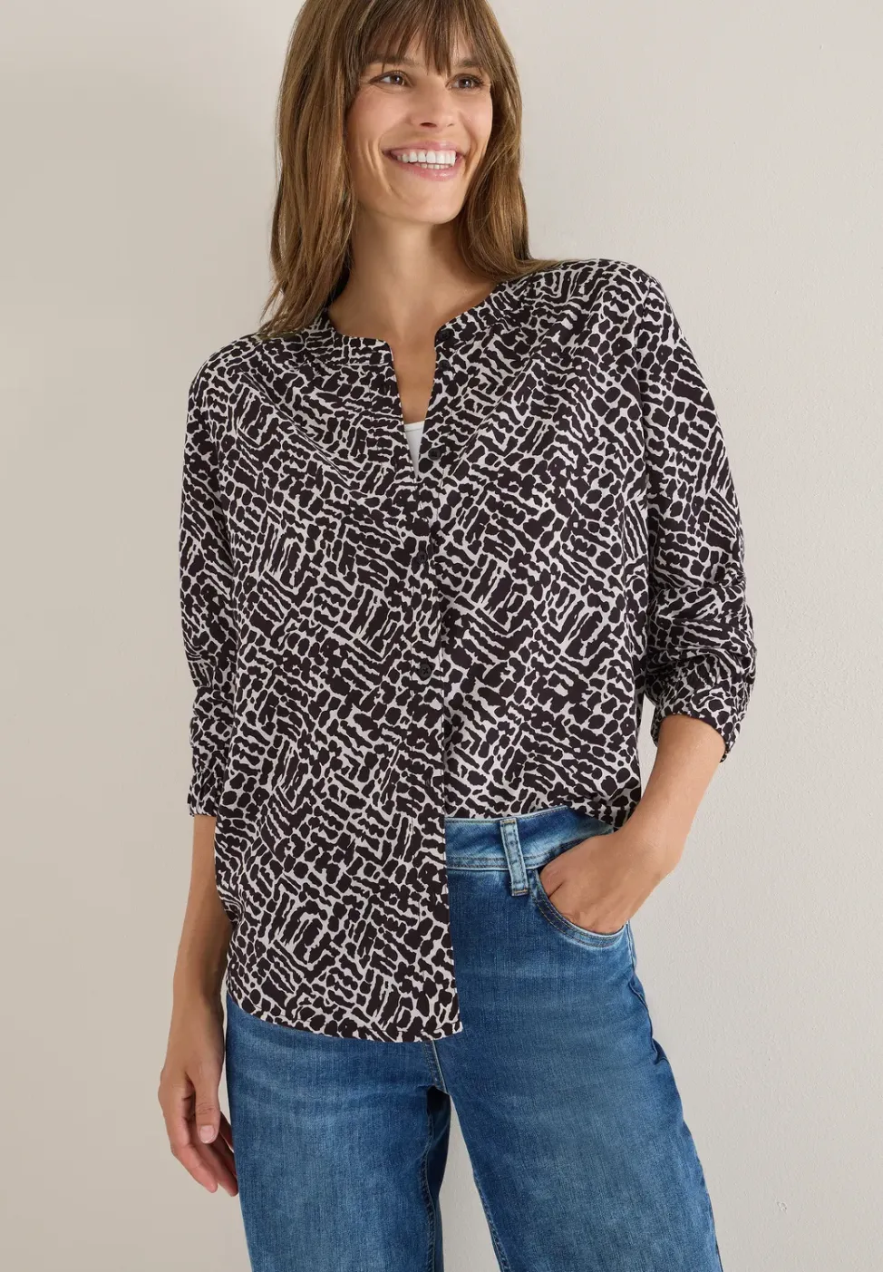 Blouse à motifs