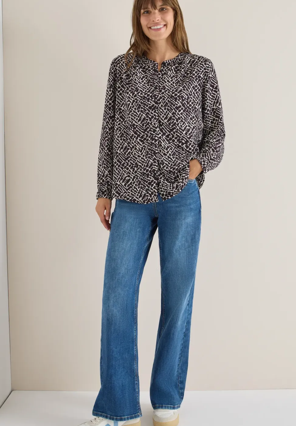 Blouse à motifs