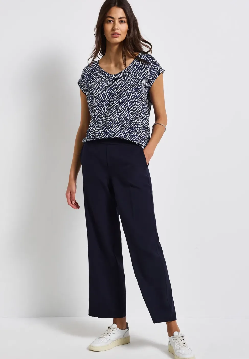 Blouse à motifs