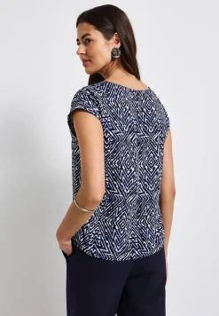 Blouse à motifs