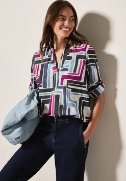 Blouse à motifs