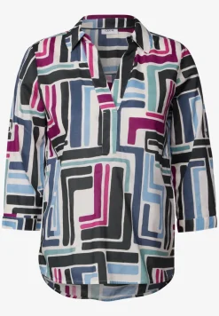 Blouse à motifs