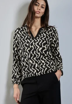 Blouse à motifs