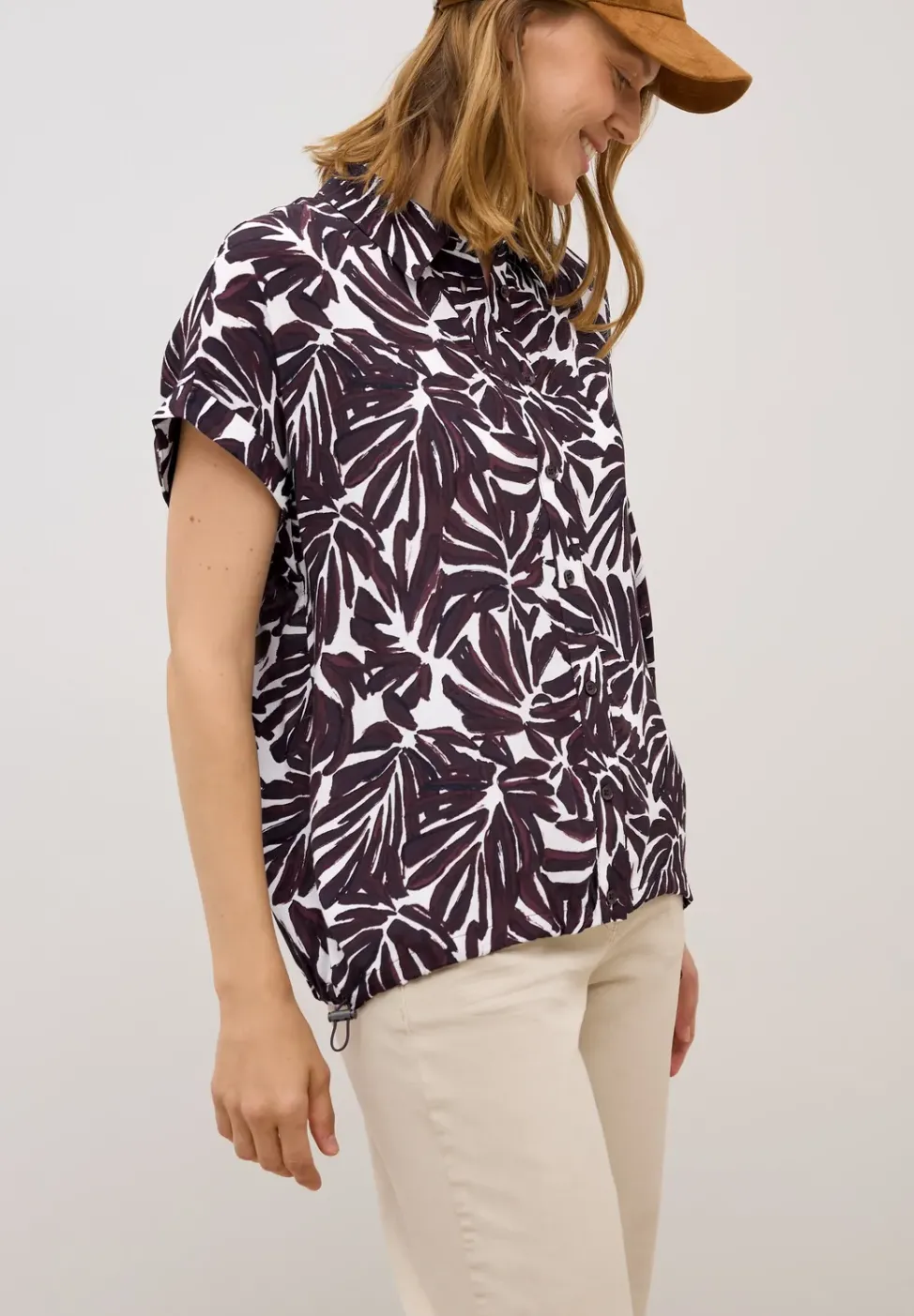 Blouse à motifs