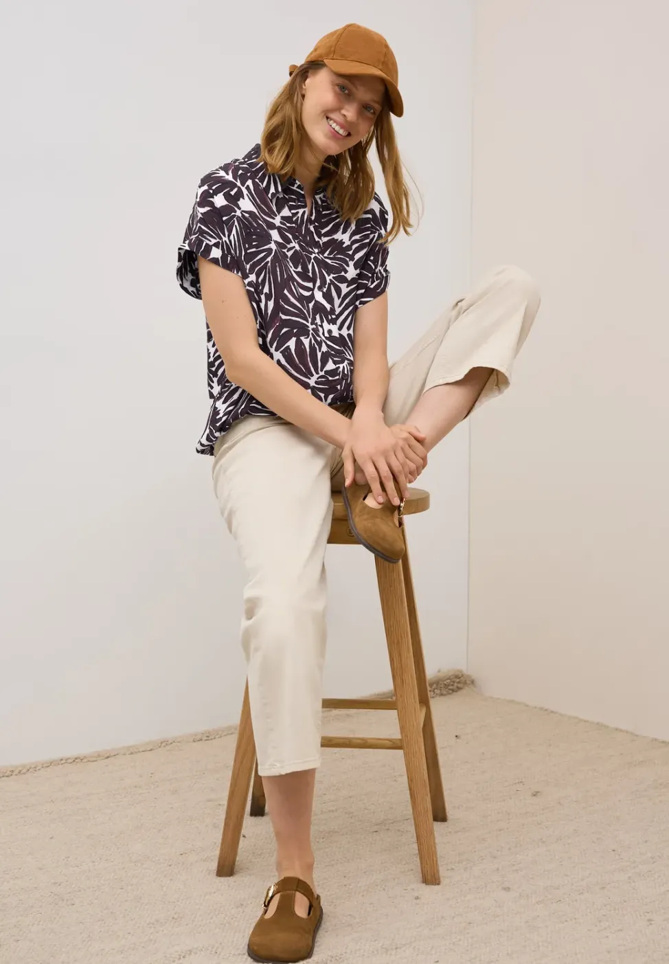 Blouse à motifs