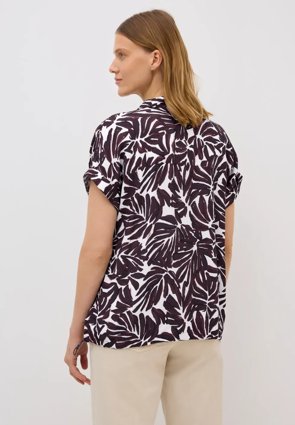 Blouse à motifs