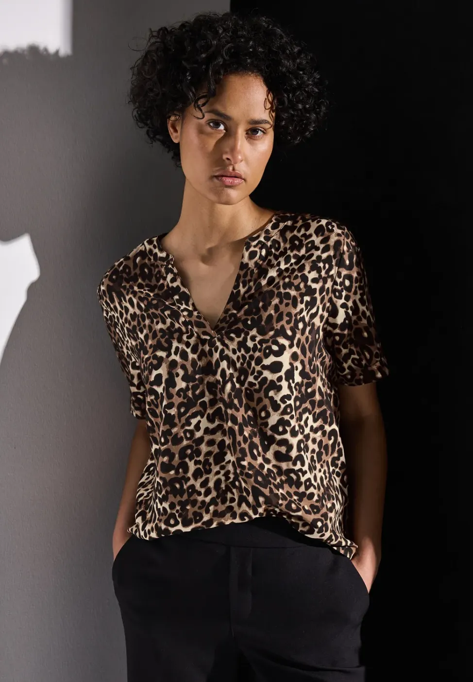 Blouse à motifs