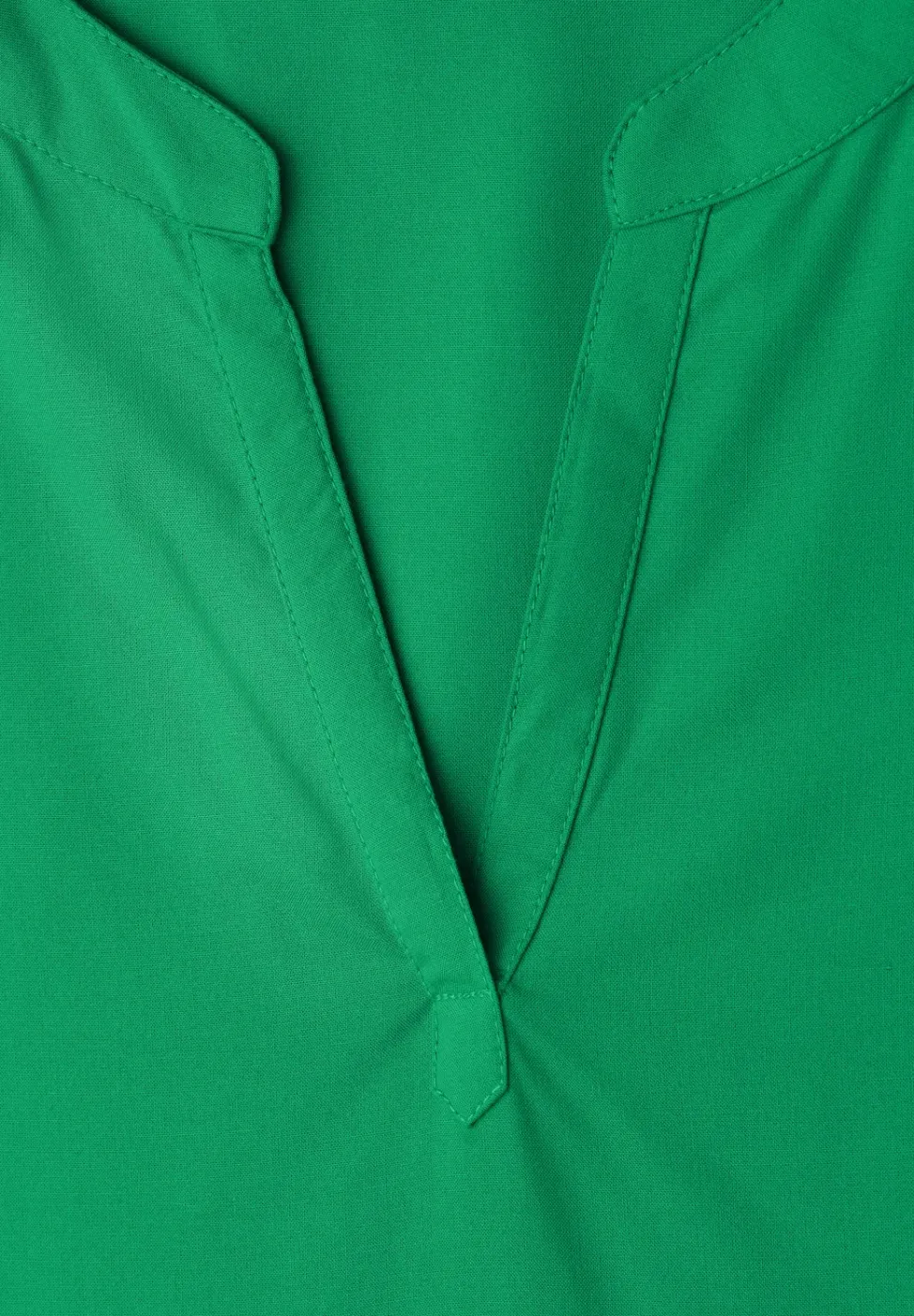 Blouse à épaules tombantes avec col fendu