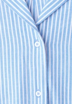 Blouse à épaules tombantes avec col bowling