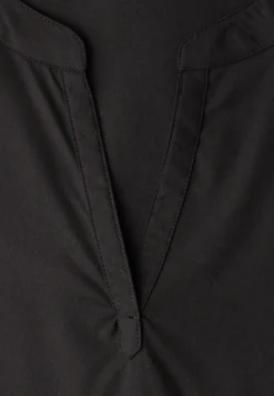 Blouse à épaules tombantes avec col fendu