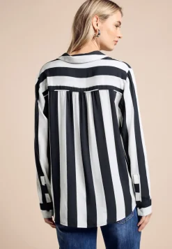 Blouse à rayures