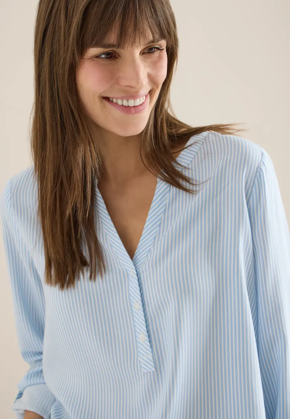 Blouse à rayures