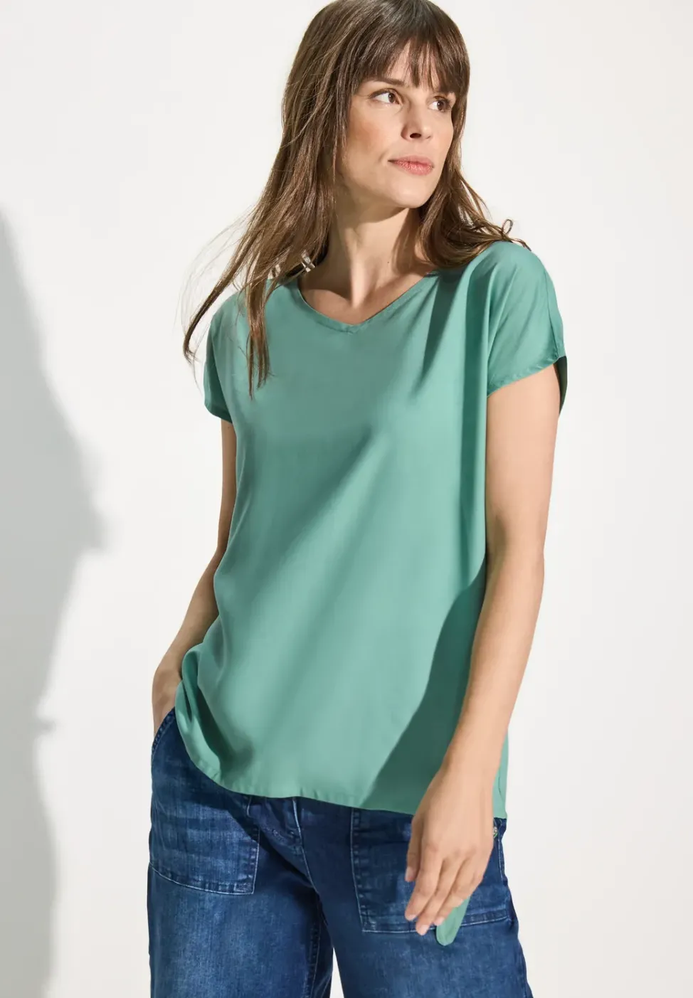Blouse à t-shirt