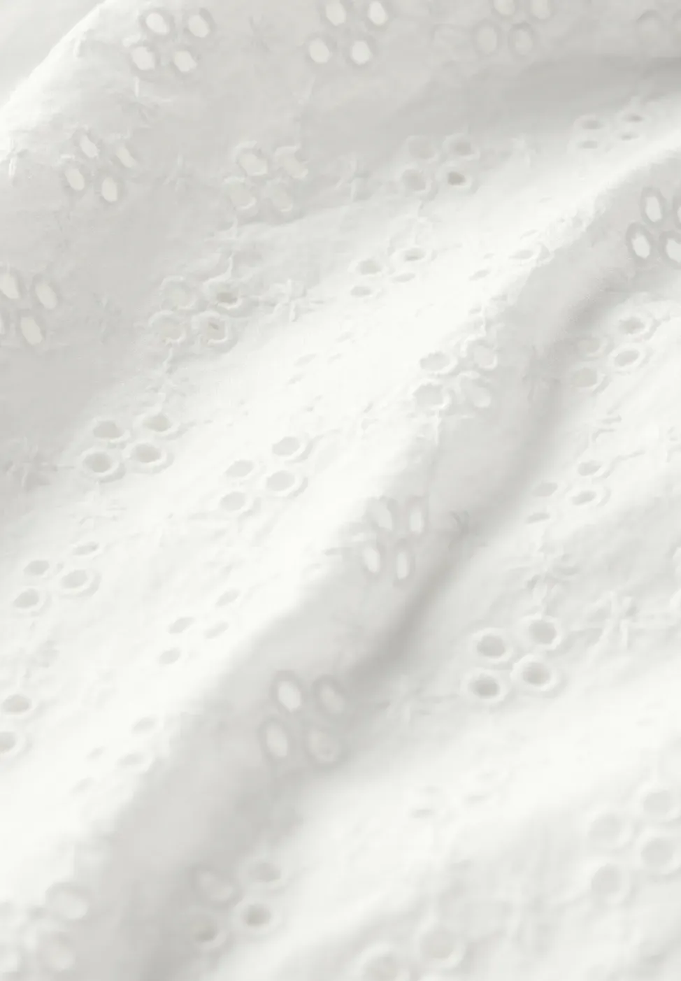 Blouse avec broderie ajourée