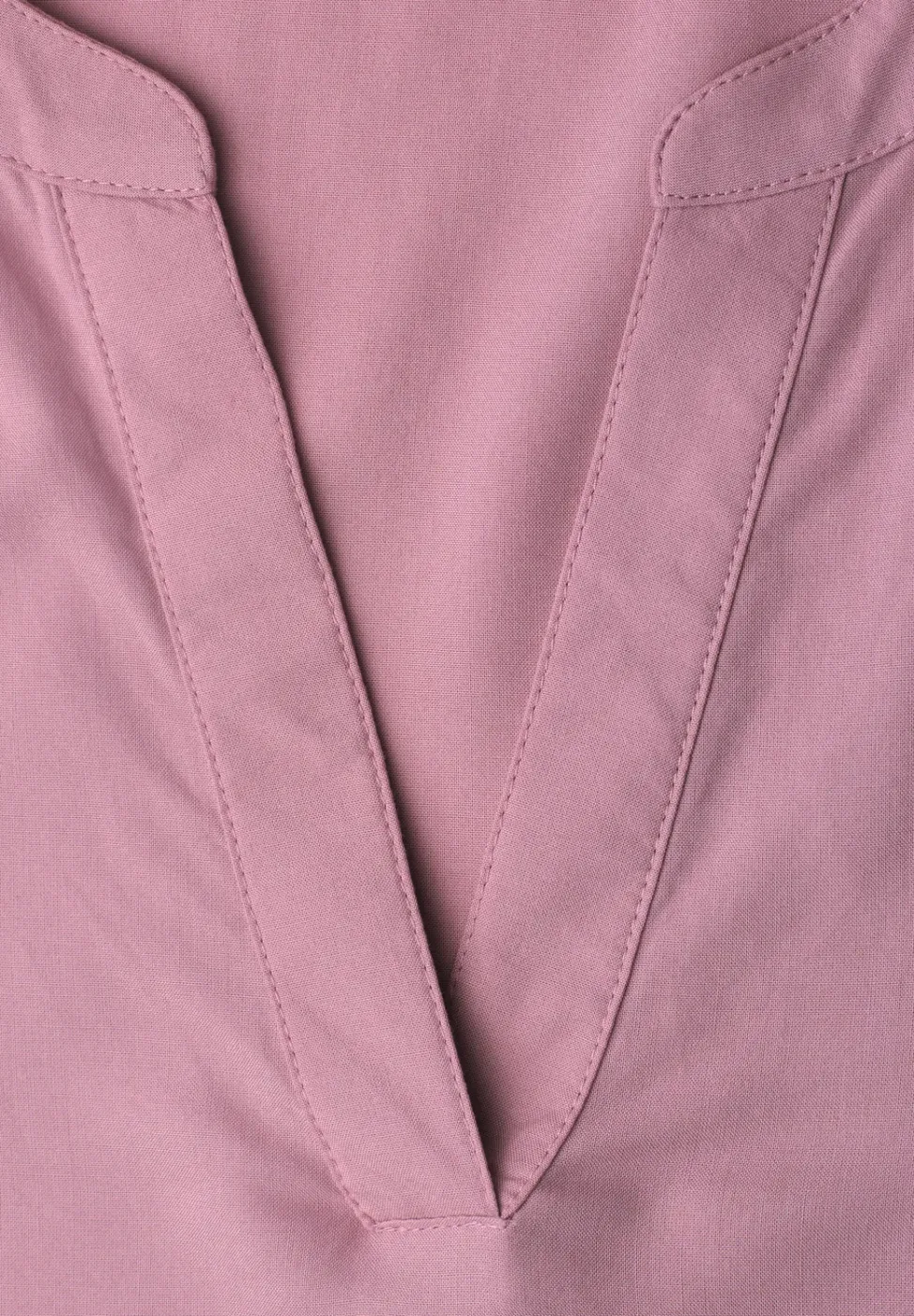 Blouse avec col fendu et turn-up
