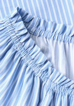 Blouse avec col élastique