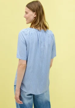 Blouse avec col élastique