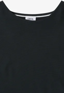Blouse avec col rond et détail de nœuds