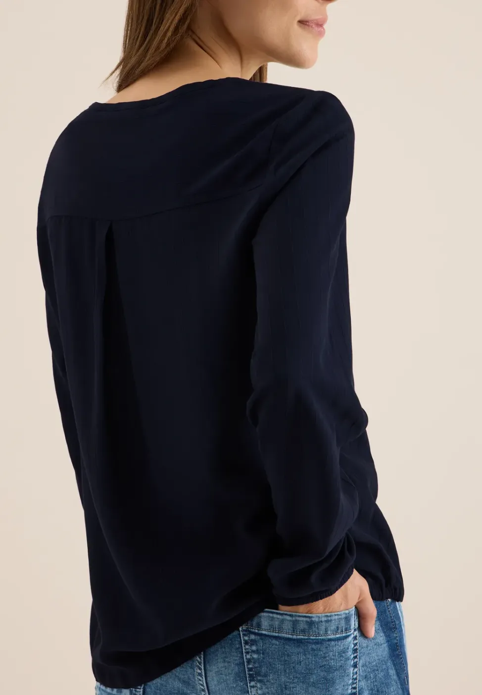 Blouse avec cordon de serrage