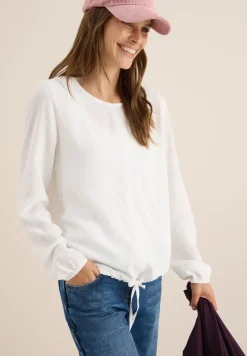 Blouse avec cordon de serrage