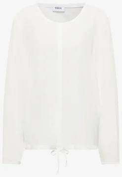 Blouse avec cordon de serrage