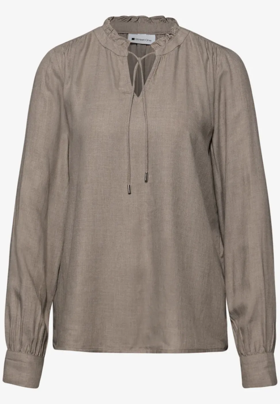 Blouse avec détail de ruches