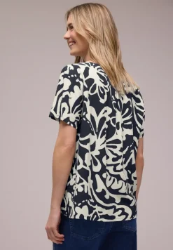 Blouse avec détail de string