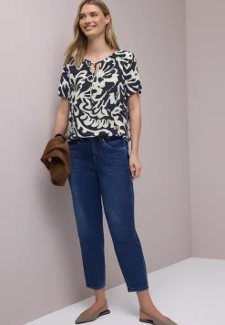 Blouse avec détail de string