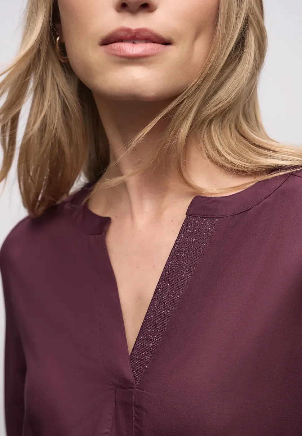 Blouse avec détail scintillant