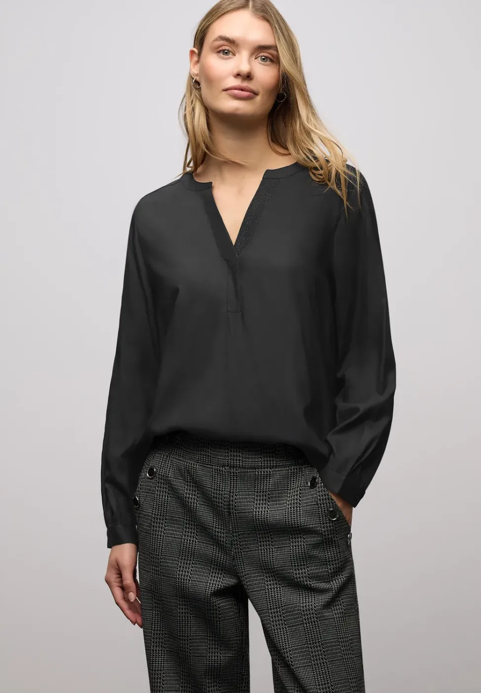 Blouse avec détail scintillant