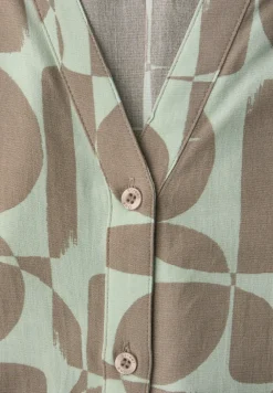 Blouse avec détail smocké
