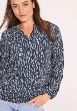 Blouse avec détail smocké
