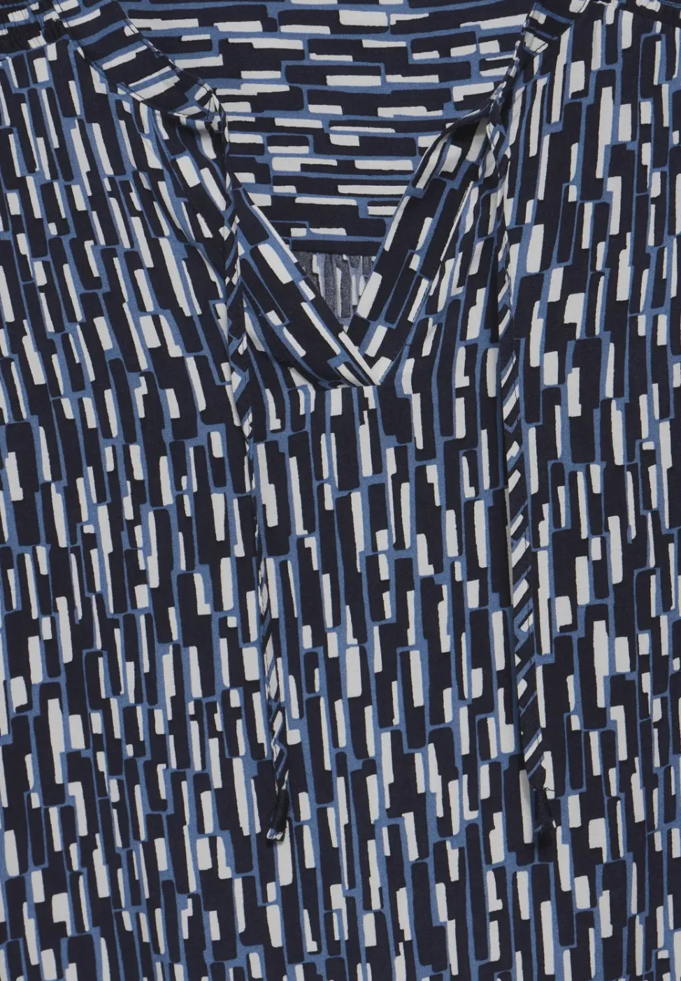 Blouse avec détail smocké