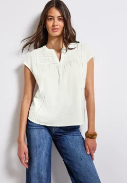 Blouse avec détails de bande