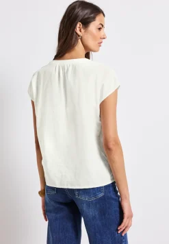 Blouse avec détails de bande