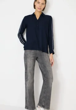 Blouse avec détails de bande