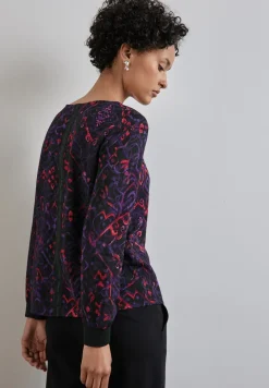 Blouse avec détails de bande