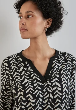 Blouse avec détails de bande
