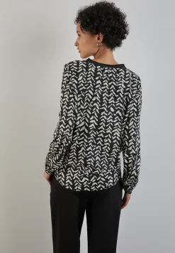 Blouse avec détails de bande