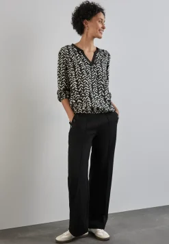 Blouse avec détails de bande
