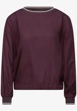 Blouse avec détails de bande
