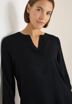 Blouse avec détails scintillants