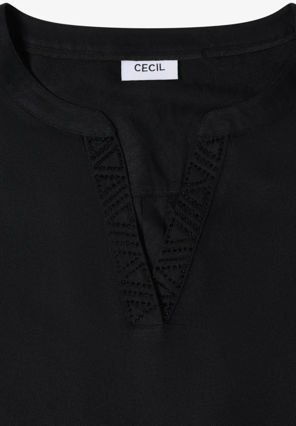 Blouse avec détails scintillants