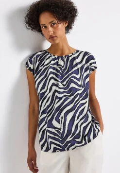 Blouse avec fronces
