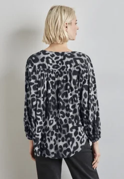 Blouse avec fronces