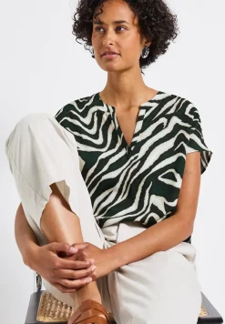 Blouse avec motif zèbre